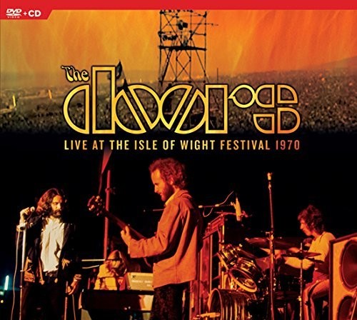 the album cover for The Doors - Live at The Isle of Wight Festival 1970 [DVD + CD]