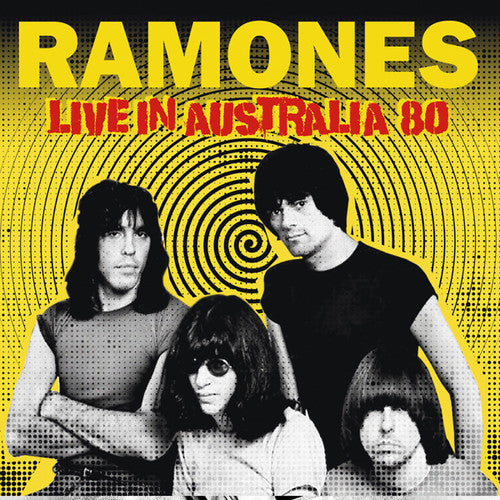 the album cover for Ramones - Live In Australia