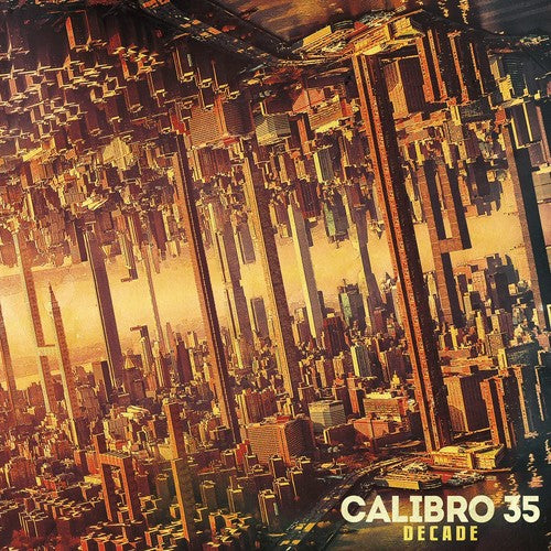 the album cover for Calibro 35 - Decade