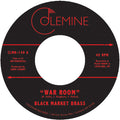 the album cover for Black Market Brass - War Room / Into The Thick