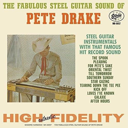 the album cover for Pete Drake - Fabulous Steel Guitar Sound Of Pete Drake [Colored Vinyl]