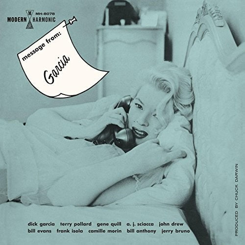 the album cover for Dick Garcia - Message From Dick Garcia [Colored Vinyl]