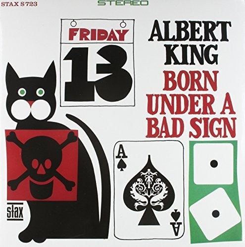 the album cover for Albert King - Born Under A Bad Sign