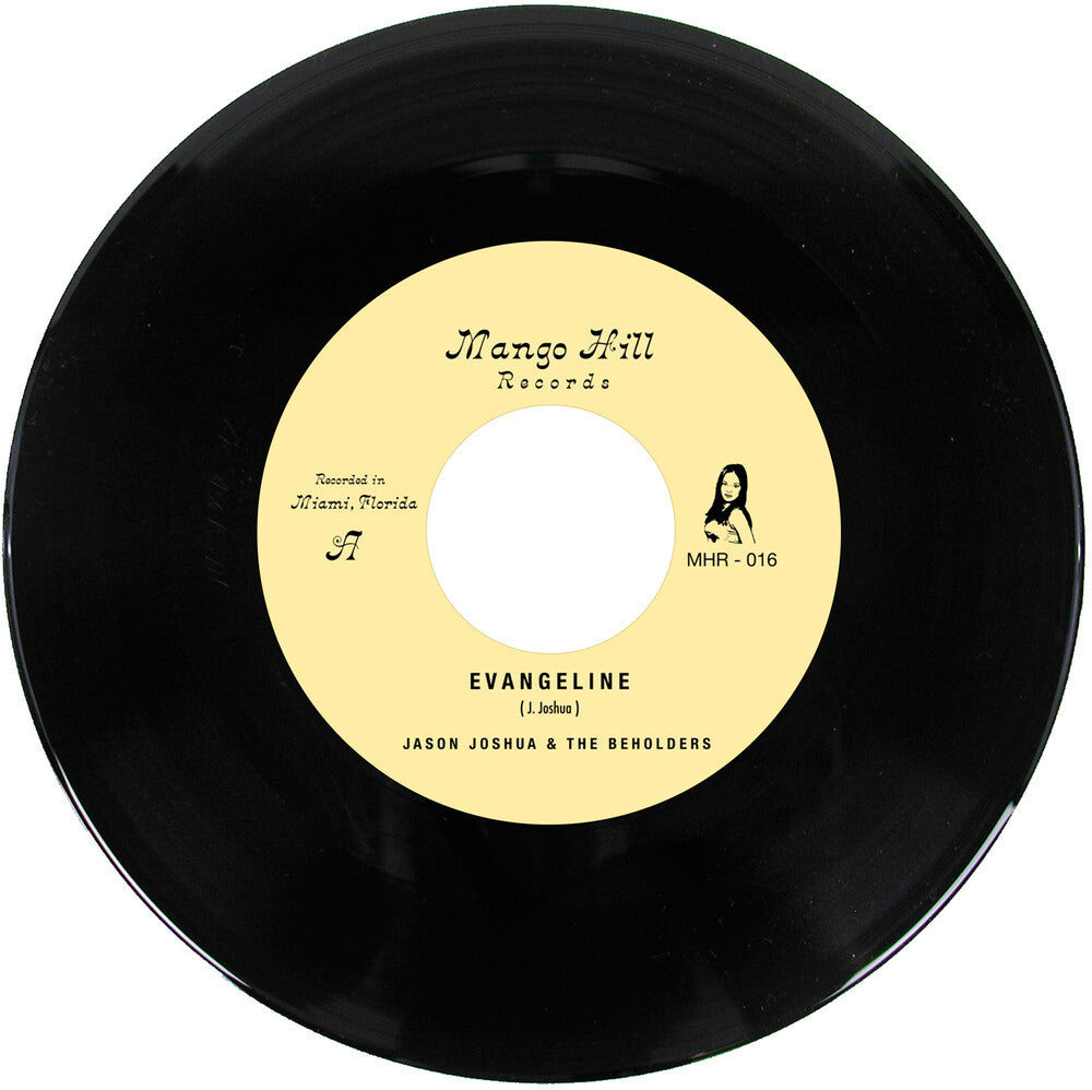 the album cover for Jason Joshua / The Beholders - Evangeline / Little Did I Know [Colored Vinyl]