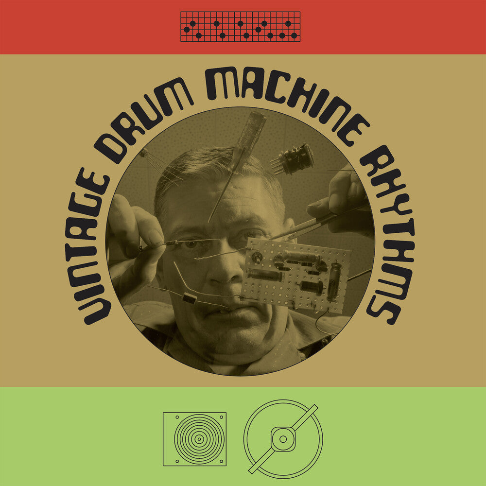 the album cover for Vintage Drum Machine Rhythms / Various - Vintage Drum Machine Rhythms / Various