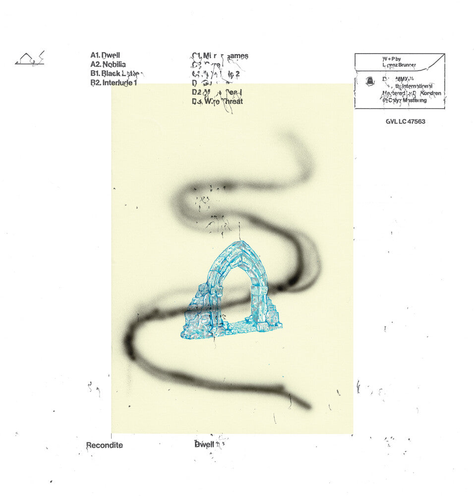 the album cover for Recondite - Dwell (Color Vinyl)
