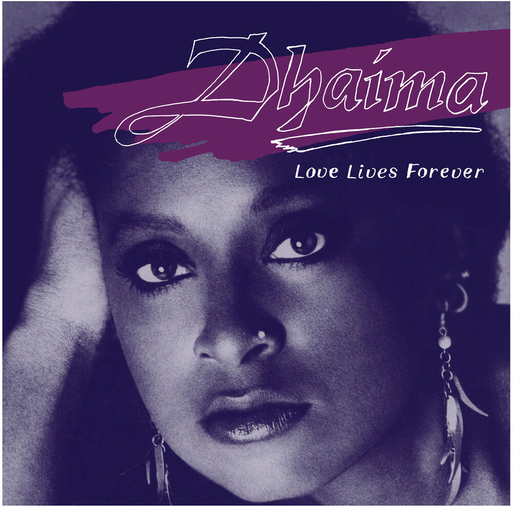 the album cover for Dhaima - Love Lives Forever