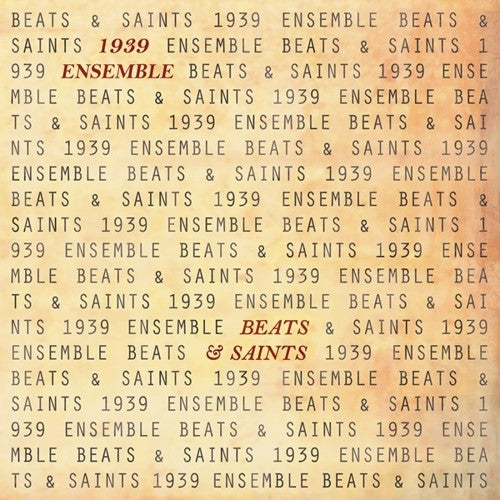 the album cover for 1939 Ensemble - Beats & Saints