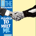 the album cover for The Replacements - Pleased To Meet Me [SYEOR 2020 Blue LP]