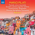 the album cover for Pilati / Moscow Symphony Orchestra / Adriano - Preludio Aria E Tarantella