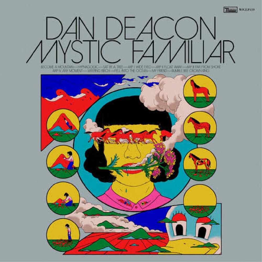the album cover for Dan Deacon - Mystic Familiar