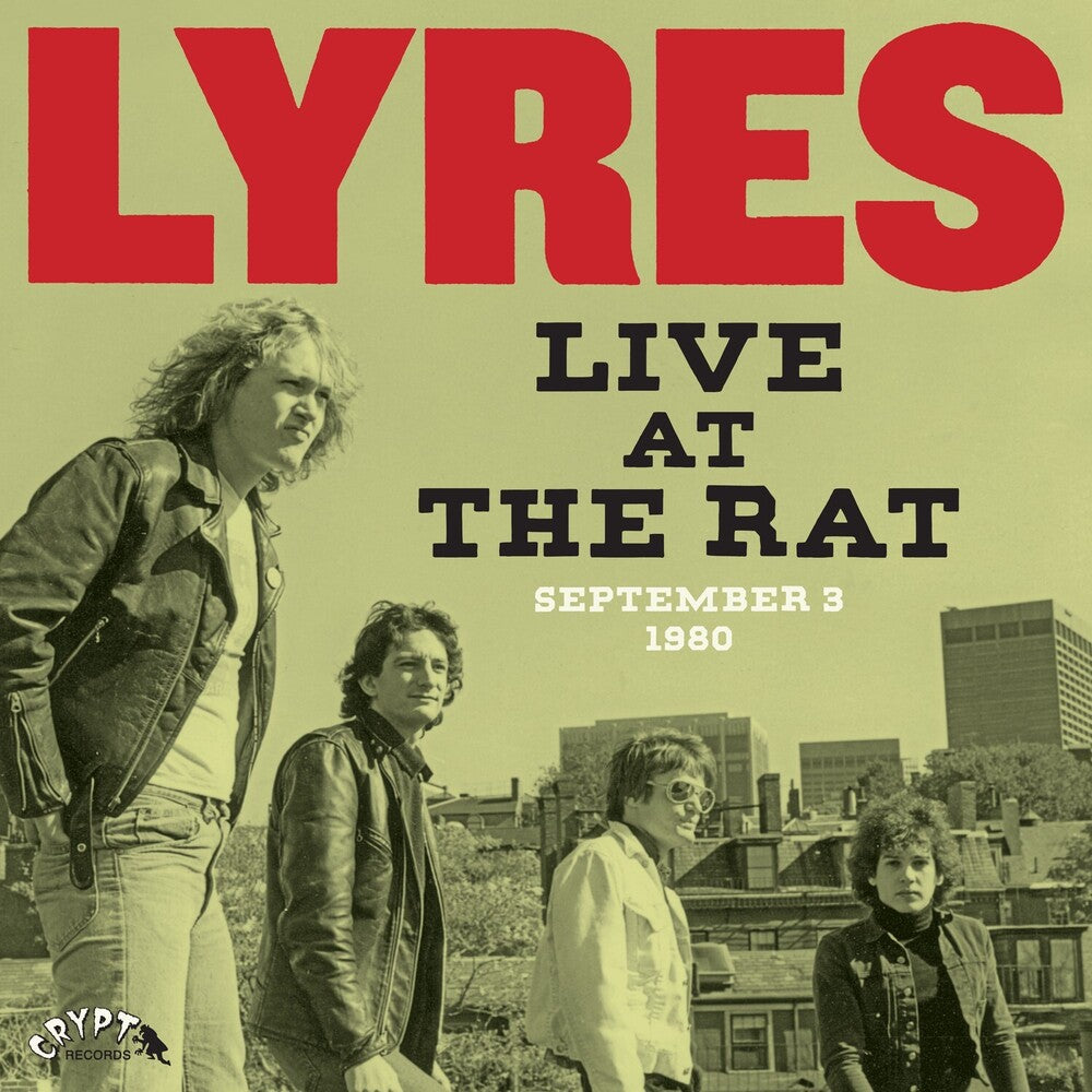 the album cover for Lyres - Live At The Rat September 3 1980