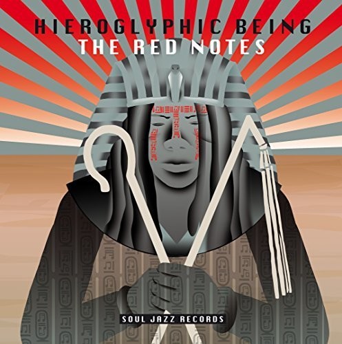 the album cover for Hieroglyphic Being - Red Notes [Download Included]