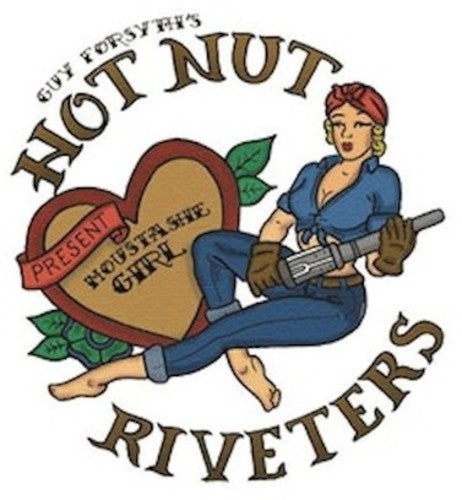 the album cover for Hot Nut Riveters - Moustache Girl [Digipak]