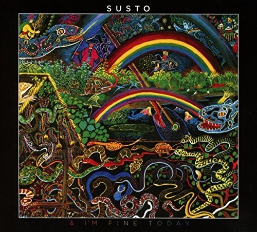 the album cover for SUSTO - & I'm Fine Today