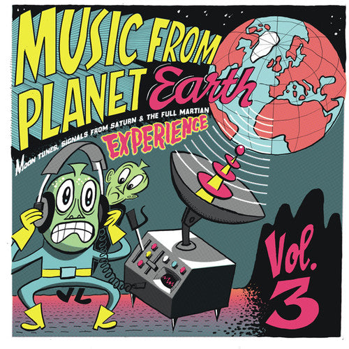 the album cover for Music From Planet Earth Volume 3 / Various 10in - Music From Planet Earth Volume 3 (Various Artists)