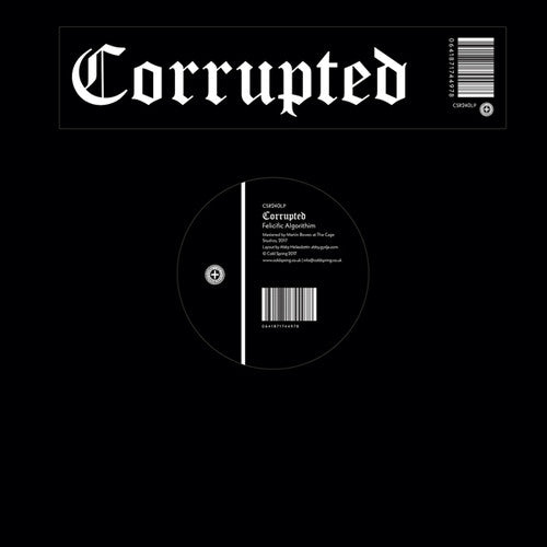 the album cover for Corrupted - Felicific Algorithim