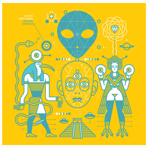 the album cover for Sonido Gallo Negro - Mambo Cosmico