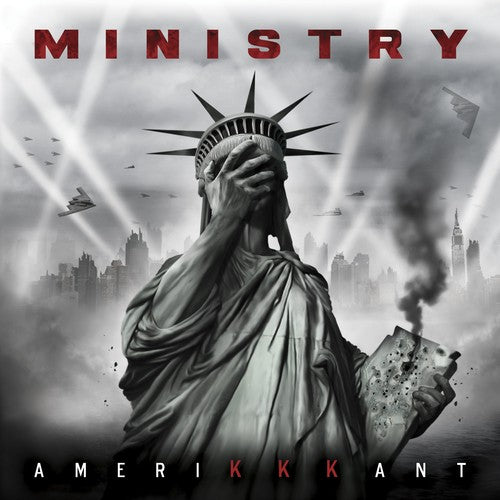 the album cover for Ministry - Amerikkkant