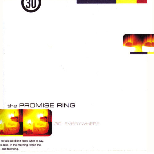 the album cover for The Promise Ring - 30 Degrees Everywhere [Clear Vinyl]