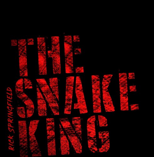 the album cover for Rick Springfield - The Snake King [Limited Edition Blue LP]