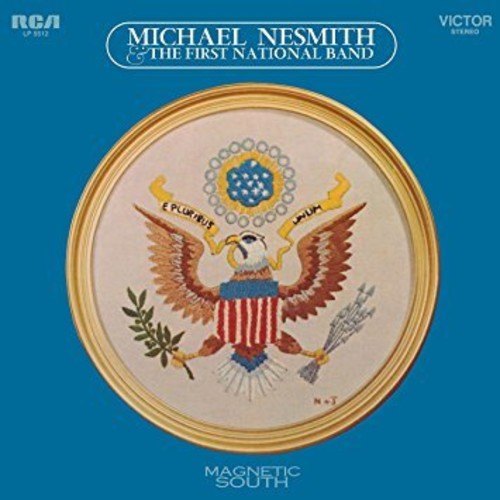 the album cover for Michael Nesmith - Magnetic South (Blue) [Colored Vinyl]
