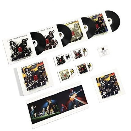 the album cover for Led Zeppelin - How The West Was Won: Remastered [Super Deluxe Edition Box Set 3CD/4LP/DVD]