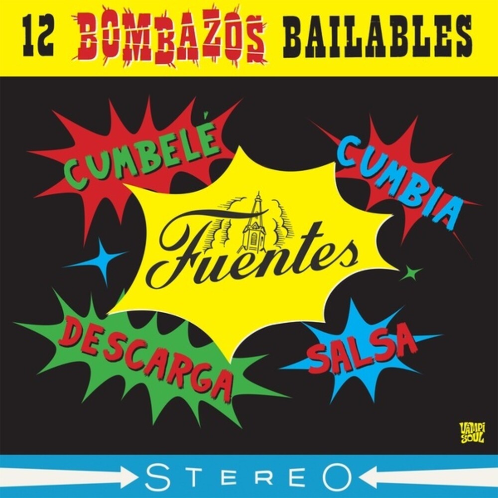 the album cover for 12 Bombazos Bailables / Various - 12 Bombazos Bailables (Various Artists)