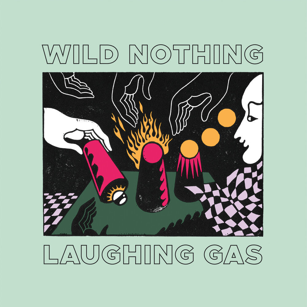 the album cover for Wild Nothing - Laughing Gas EP [Milky Clear Vinyl]