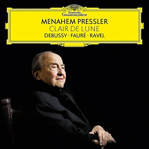 the album cover for Menahem Pressler - Clair de Lune