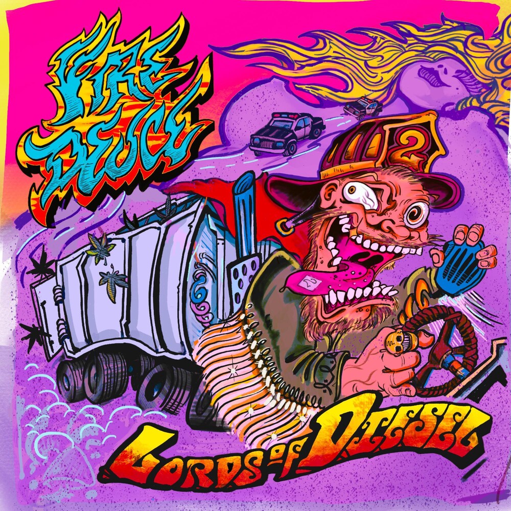 the album cover for Fire Deuce - Lords Of Diesel (10in) (Red) [Download Included]