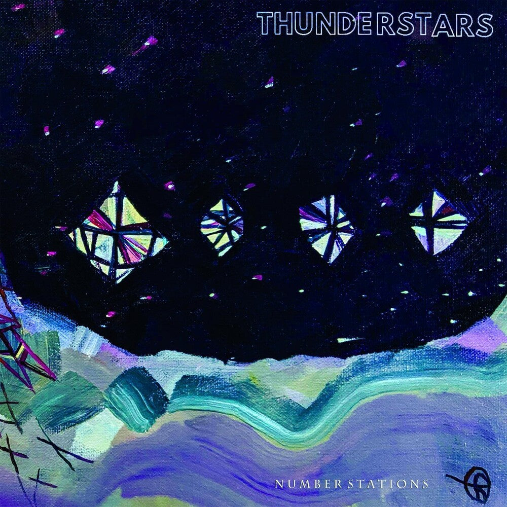 the album cover for Thunderstars - Number Stations