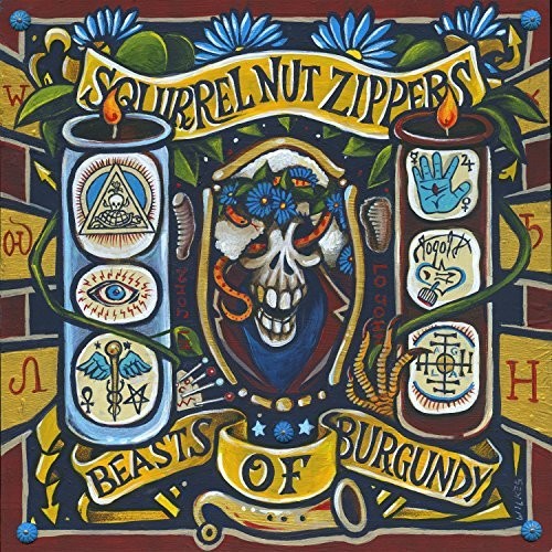 the album cover for Squirrel Nut Zippers - Beasts Of Burgundy [LP]