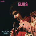 the album cover for Elvis Presley - Good Times (Blue) [Colored Vinyl] (Gate) (Gol) [Limited Edition] [180 Gram]