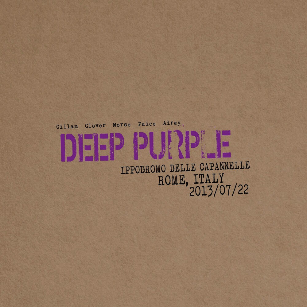 the album cover for Deep Purple - Live In Rome 2013 [Limited Edition]
