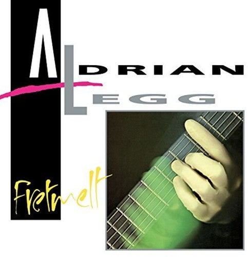 the album cover for Adrian Legg - Fretmelt