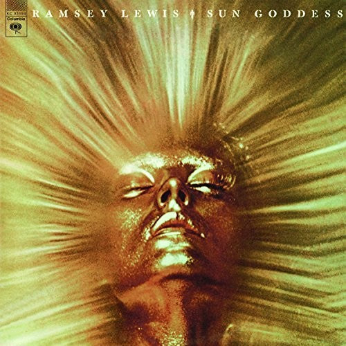 the album cover for Ramsey Lewis - Sun Goddess