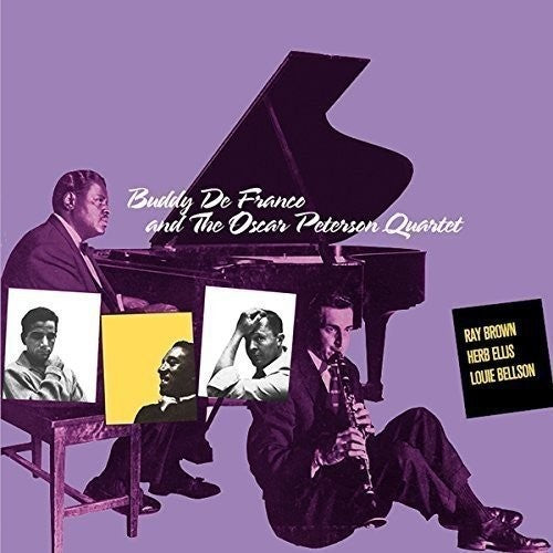 the album cover for Buddy Defranco / Peterson,Oscar Quartet - Buddy De Franco & The Oscar Peterson Quartet [180 Gram]