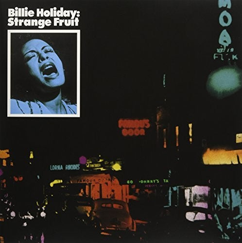 the album cover for Billie Holiday - Strange Fruit
