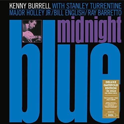 the album cover for Kenny Burrell - Midnight Blue