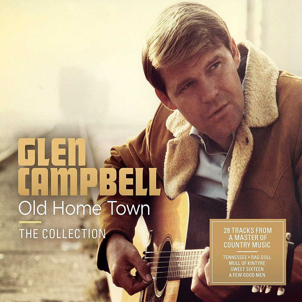 the album cover for Glen Campbell - Old Home Town