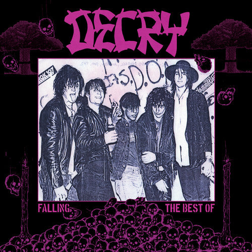 the album cover for Decry - Falling - The Best Of Decry [Limited Edition] (Purp)