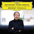 the album cover for Beethoven / Murray Perahia - Piano Sonatas (Op 106 Hammerklavier & Op 27/2 Moon