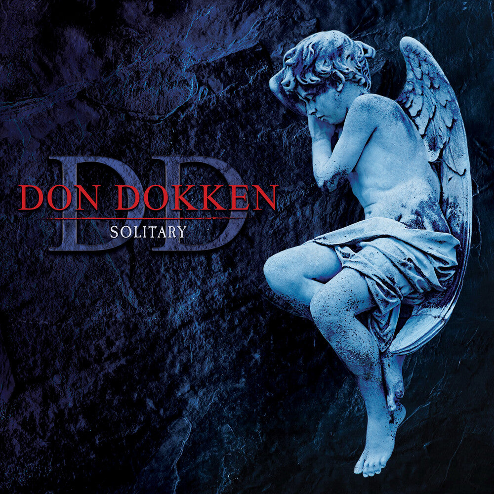 the album cover for Don Dokken - Solitary [Colored Vinyl] [Limited Edition] (Red) [Reissue]