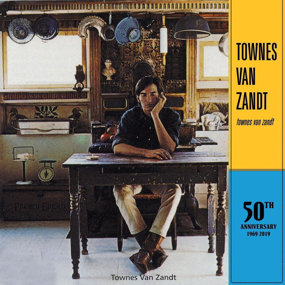 the album cover for Townes Van Zandt - Townes Van Zandt - 50th Anniversary