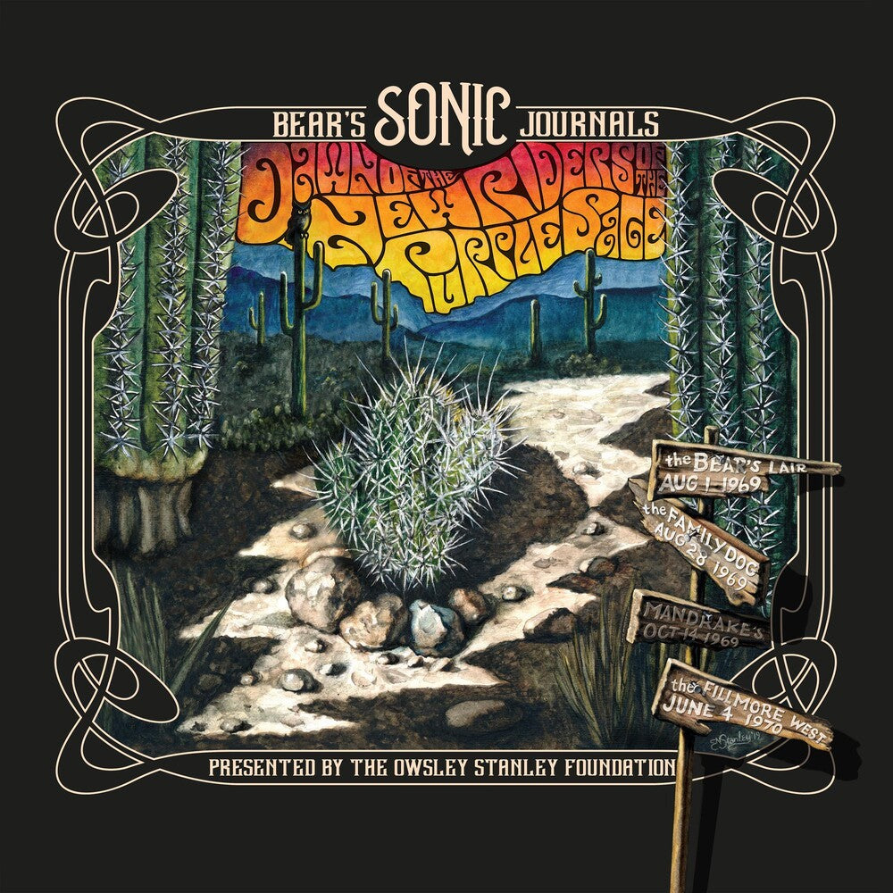 the album cover for New Riders Of The Purple Sage - Bears Sonic Journals: Dawn Of The New Riders Of The Purple Sage