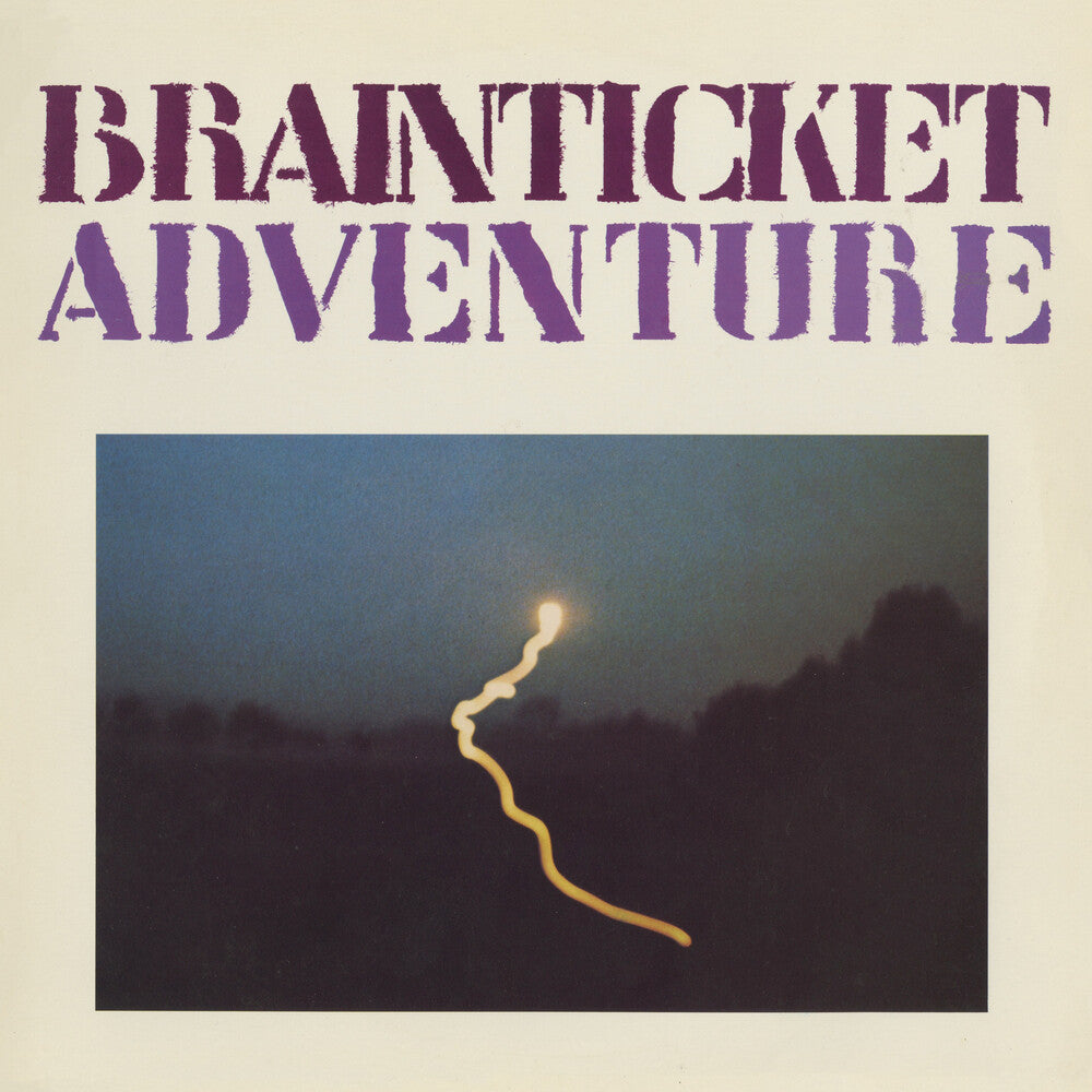 the album cover for Brainticket - Adventure [Colored Vinyl] [Limited Edition] (Purp)