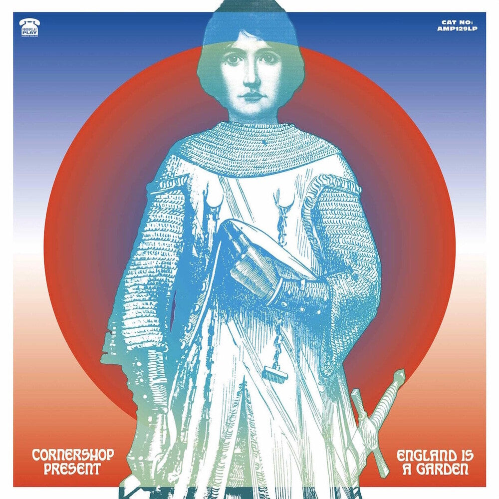 the album cover for Cornershop - England Is A Garden [Limited Edition Green & Blue LP]