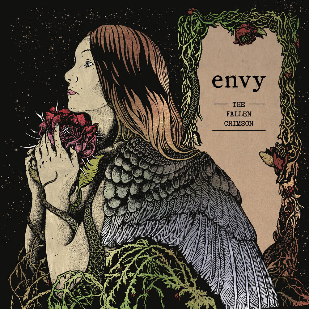 the album cover for Envy - Fallen Crimson (Indie Exclusive) (Color Vinyl)