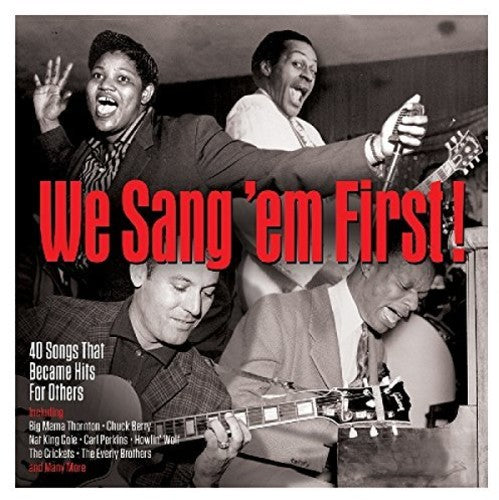 the album cover for We Sang Em First / Various - We Sang Em First / Various